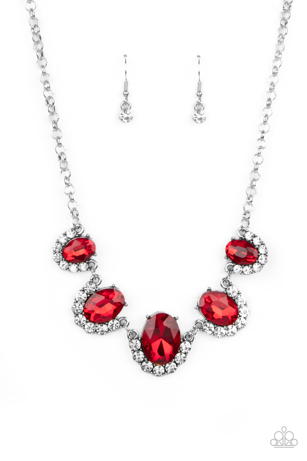 The Queen Demands It - Red Necklace