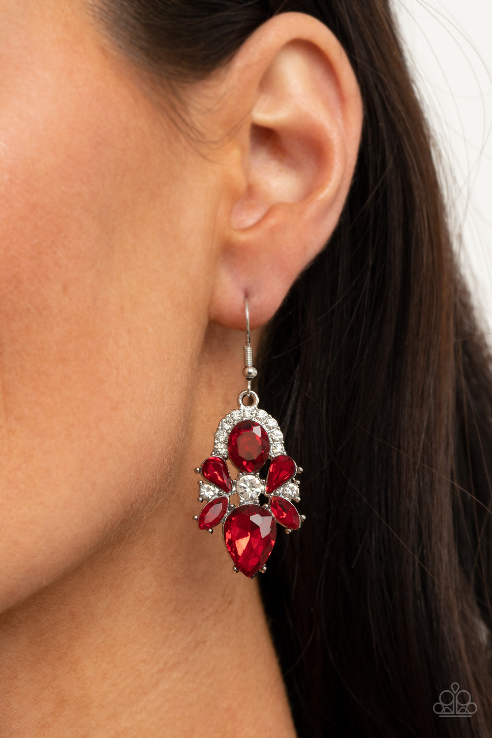 Stunning Starlet - Red Earring