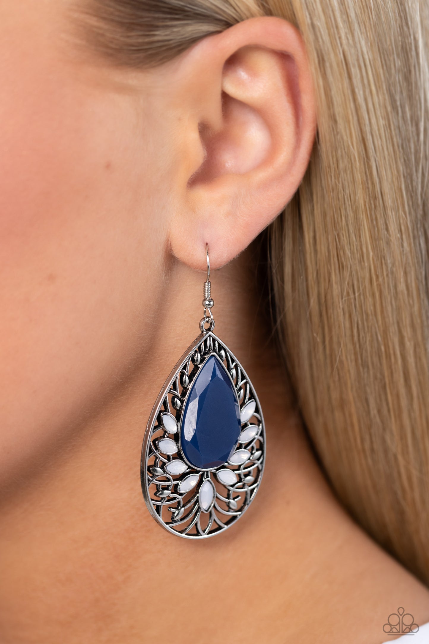Floral Fairytale - Blue Earring