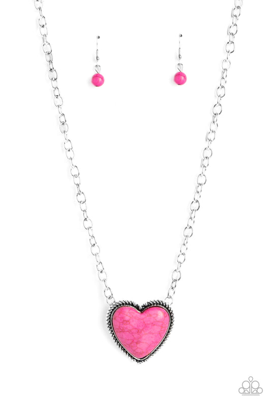 Authentic Admirer - Pink Necklace