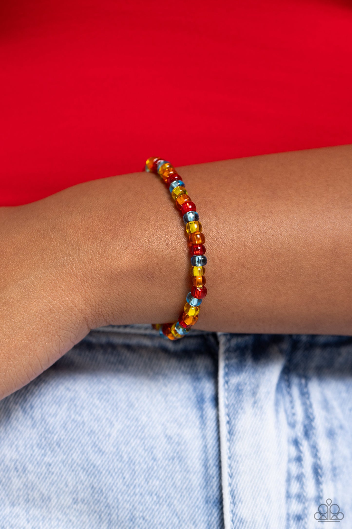 GLASS is in Session - Red Bracelet