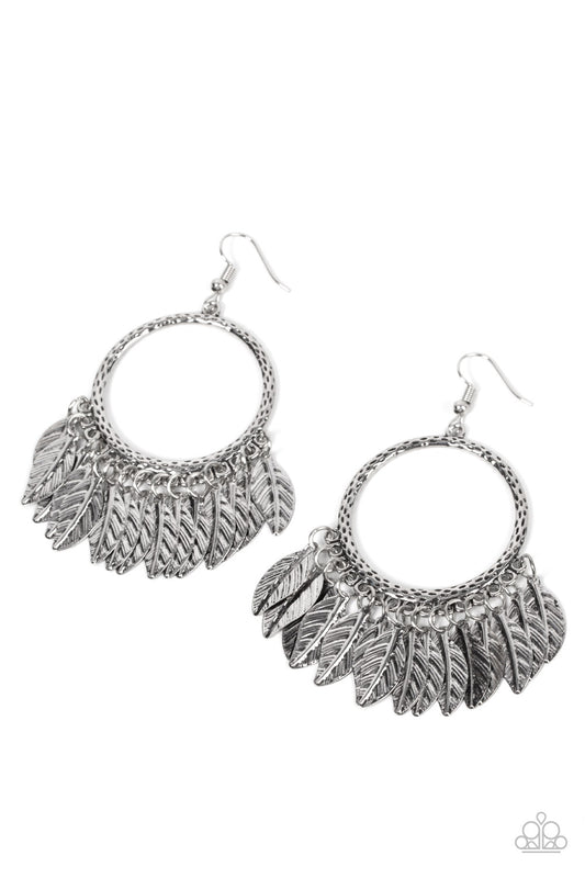 FOWL Tempered - Silver Earring