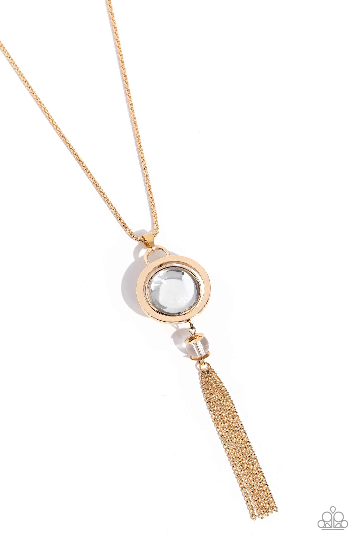 Rotating Radiance - Gold Necklace