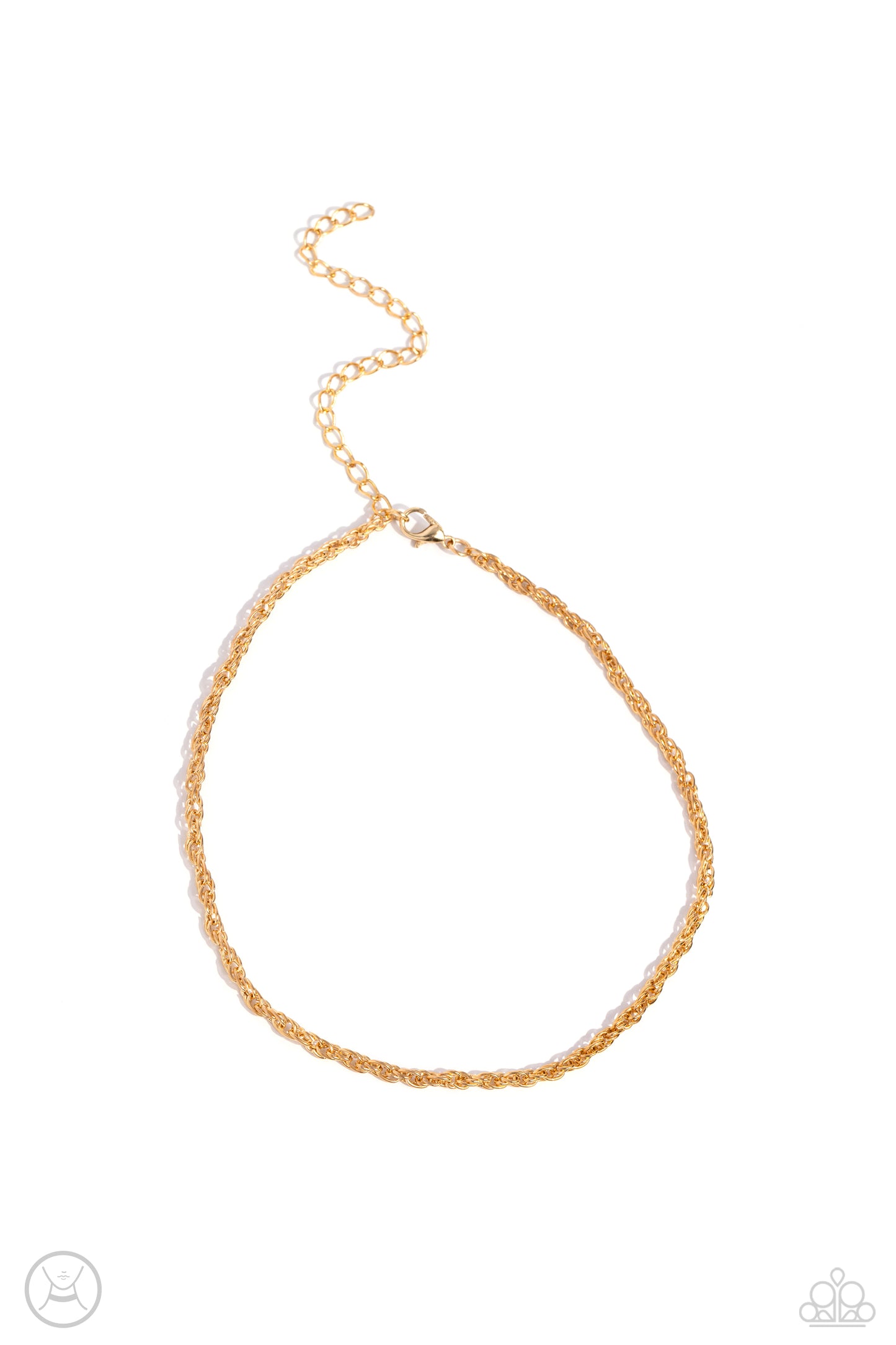Glimmer of ROPE - Gold Choker