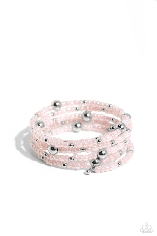 Refined Retrograde - Pink Bracelet
